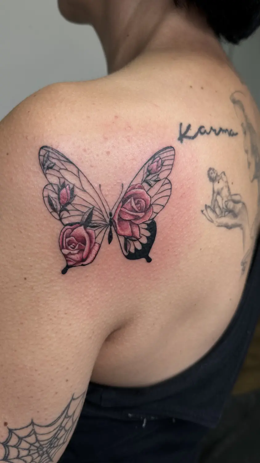 Skin & Art Tattoo – Schmetterling-Tattoo